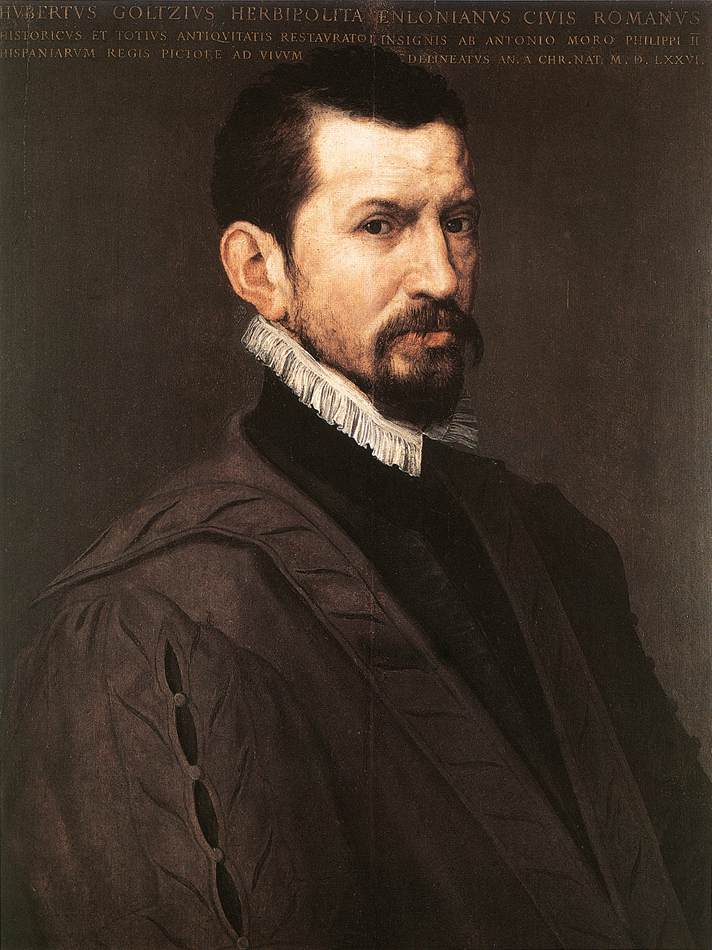 Portrait of Hubert Goltzius g